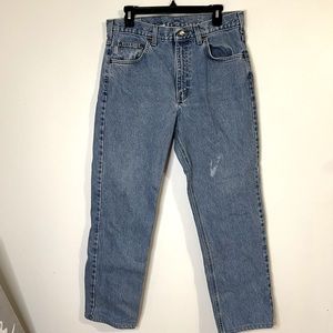 Carhartt Traditional Fit Work Denim Jeans Men's 34 x 30